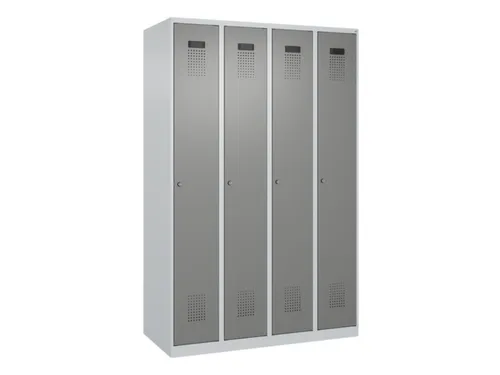 locker voor scheiding van kleding,HxBxD 1850x1200x500mm,4vak