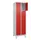 lockerkast,HxBxD 1950x600x500mm,2x4vakken,vak B 300mm,cil.-slot,voeten