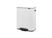 Afvalbak Bo Pedaalemmer Wit 2x30 Liter