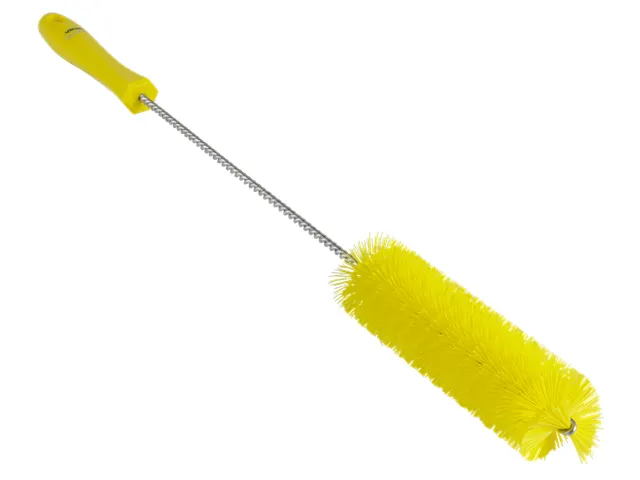Pijpborstel Met Handvat Ø 40mm Hard Geel