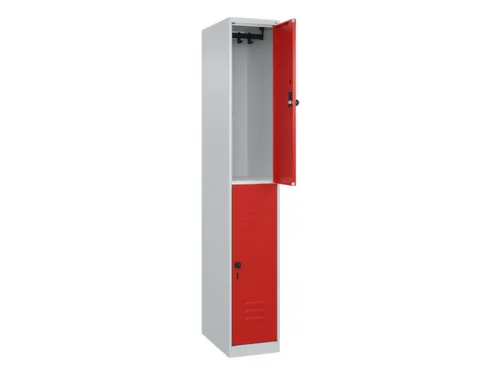 dubbeldekse locker,HxBxD 1850x300x500mm,1x2vak.,vak B 300mm