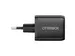 Standaard EU AC-adapter 20W 65W GaN USB-C 45W+20W PD zwart