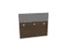 cache de banque d'accueil,NV brun caryer,BN8078-gris