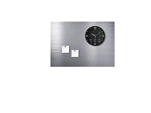 Wandklok Unilux On Time Ø30,5cm zwart/wit tijdzone cijfers