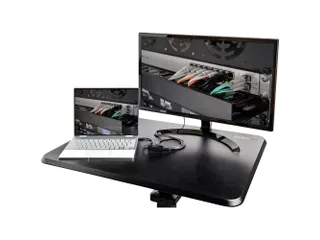 Zit Sta Mobiel Bureau 74-115cm Verstelbaar Blad 60x80cm - 10