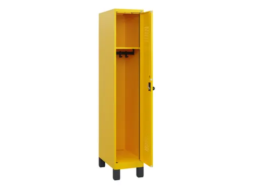 schoollocker,HxBxD 1630x300x500mm,1vak,vak B 300mm,draaigrendel,voeten