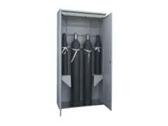 inhanglegbord,v. gasflessenkast,v. kast D 400mm,staal,RAL7035