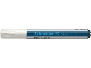 Lakmarker Schneider Maxx 270 1-3 mm wit - 1