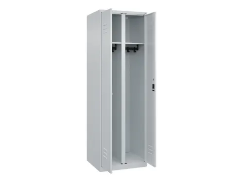 locker voor scheiding van kleding,HxBxD 1850x600x500mm,2vak