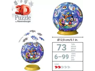 Puzzelbol Ravensburger Disney 3D 72 stukjes - 6