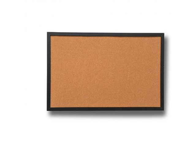 account Rafflesia Arnoldi kleuring Prikbord kurk 40x60cm zwarte omlijsting incl. 5 pushpins | DiscountOffice.be