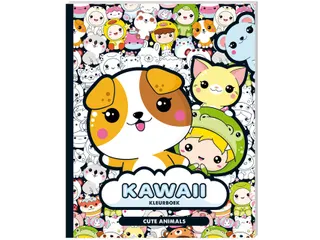 Kleurboek Kawaii Cute Animals - 2