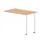 aanbouwtafel,i.h.v.,HxBxD 720-840x1000x600mm,NE-esdoorn
