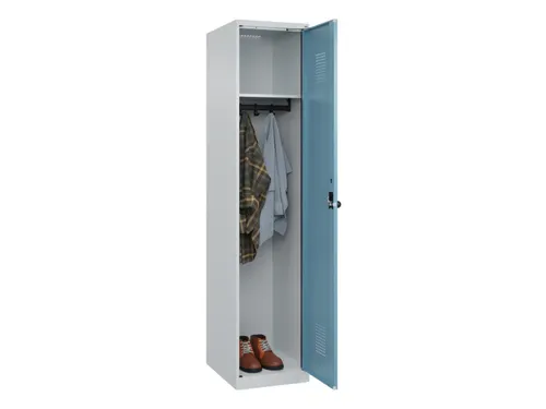 locker,HxBxD 1850x400x500mm,1vak,vak B 400mm,draaigrendel