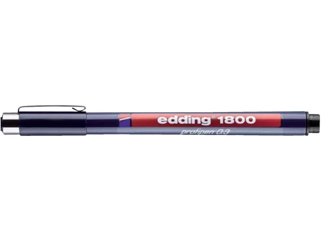 Fineliner Edding 1800 noir assorti