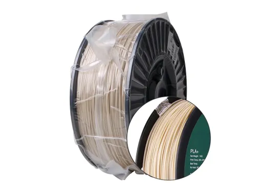 eSUN PLA+ 3D printer Filament 1.75mm Ivoor wit 3kg