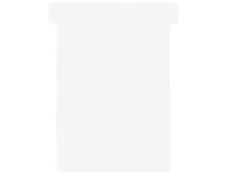 Planbord T-kaart Nobo nr 3 80mm wit