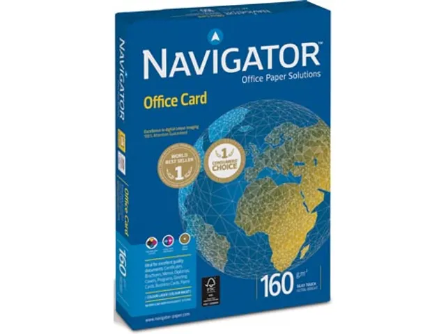 Navigator Office Card Papier A4 160 Gram Wit