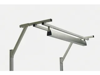 draagarm v. lamp,v. montagetafel,B 1500mm,staal,RAL7035 - 1
