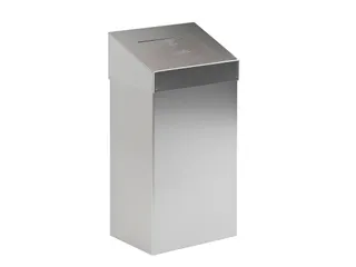Afvalbak Met Pushklep 18 Liter Zwart - 1
