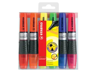 Markeerstift Stabilo Luminator Xt Assorti 6Stuks In Etui - 1
