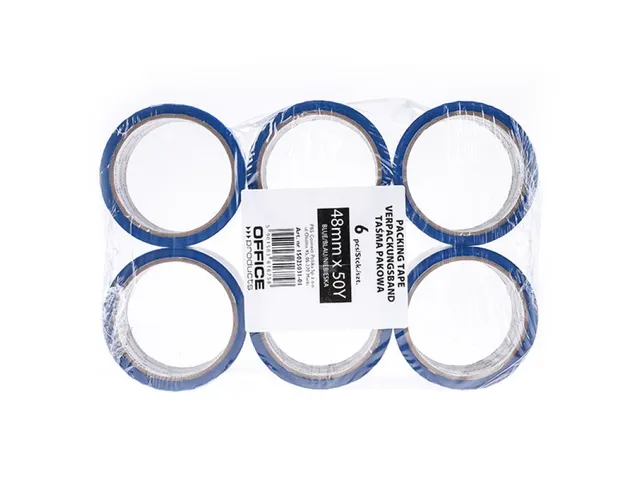 Verpakkingstape blauw 48mmx46m