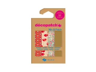 Hobbypapier Décopatch 30x40cm set à 4 vel thema Love is in the Meado - 3