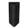 afvalbak,60l,HxBxD 800x380x380mm,romp staal zwart,gesloten