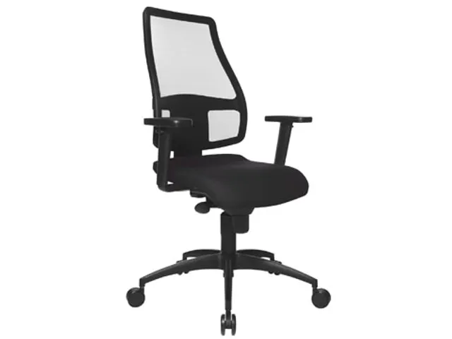 Bureaustoel Synchro Net Zwart