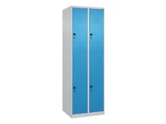 dubbeldekse locker,HxBxD 1850x600x500mm,2x2vak.,vak B 300mm