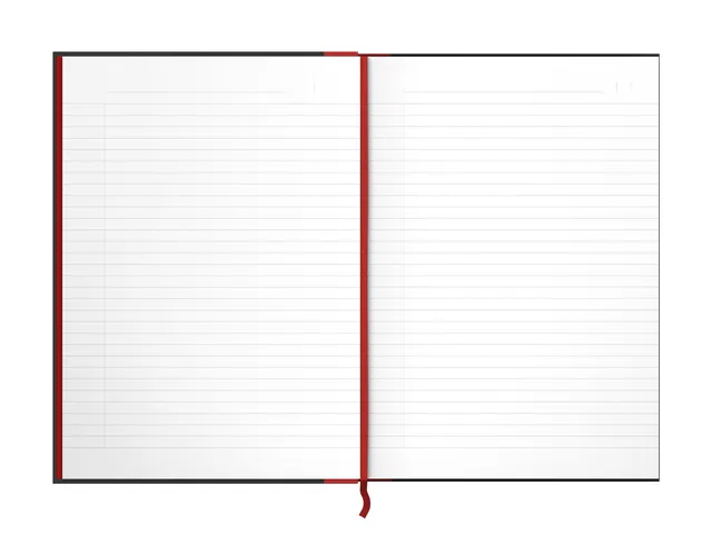 Cahier Oxford Black n’ Red A4 96 feuilles ligné assorti