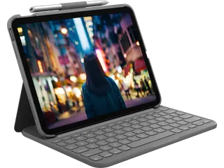 Toetsenbord hoes Slim folio voor iPad (10th gen) Qwerty Bluetooth - 4