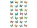 Sticker Etiket Herma 6819 Vlinder Glitter Folie 32 stuks