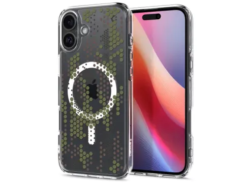 Spigen Ultra Hybrid MagSafe iPhone 16 hoes camo