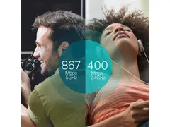 TP-Link Archer T4U, Draadloos, USB, WLAN, Wi-Fi 5 (802.11ac), 867 Mbit