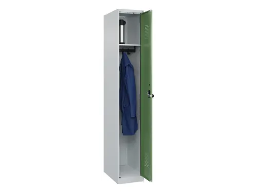 locker,HxBxD 1850x300x500mm,1vak,vak B 300mm,draaigrendel