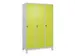 locker voor scheiding van kleding,HxBxD 1950x1200x500mm,3vak