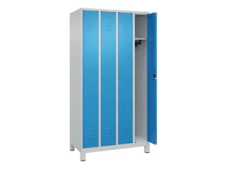 locker,HxBxD 1950x1000x500mm,4vak,vak B 250mm,cil.-slot,voeten - 2