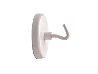 Magneet met haak MAUL 47mm trekkracht 12kg wit 5 stuks - 3