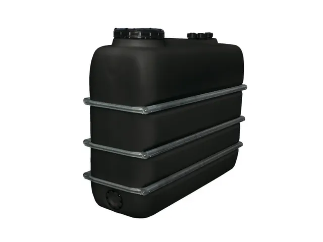 Opslagtank Ruimtebesparend Pe Hxlxb 1690x2070x720mm 2000 Liter Zwart