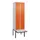 locker voor scheiding van kleding,HxBxD 2120x600x815mm,2vak