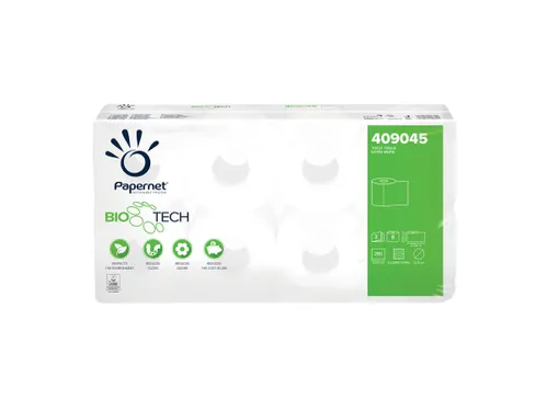 Papernet Toiletpapier 409045 Bio Tech 2-Laags 250 vel Wit