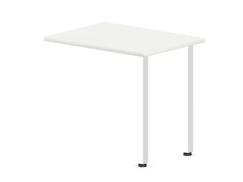 aanbouwtafel,i.h.v.,HxBxD 720-840x800x600mm,Bl-wit