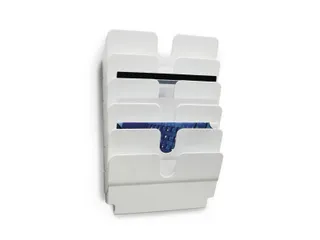 Wandfolderhouder Flexiplus 6 A4 LANDSCAPE Wit - 1