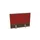 opzetpaneel bureau aanbouw achter NV bruin hickory BN4011-rood 800mm