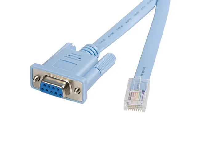 1.8 meter RJ45 naar DB9 Cisco consolebeheerrouterkabel M/F