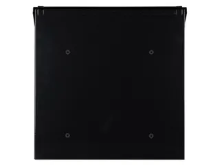 Brievenbus Monaco Zwart met naamplaatje incl. 2 sleutels 37x36.5x10cm - 4