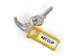 Sleutellabel Durable met ring assorti 6stuks