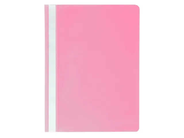 Snelhechtmappen standaard PP A4 roze