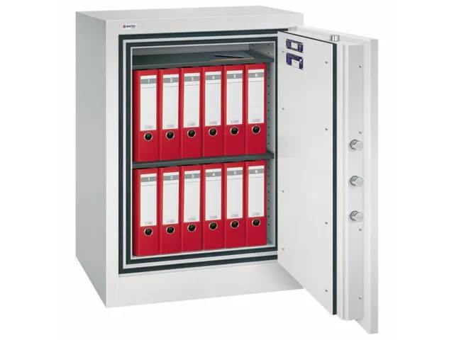 TSF 1007 inbraak- en brandwerende kast, elektrisch slot 100x70x55cm